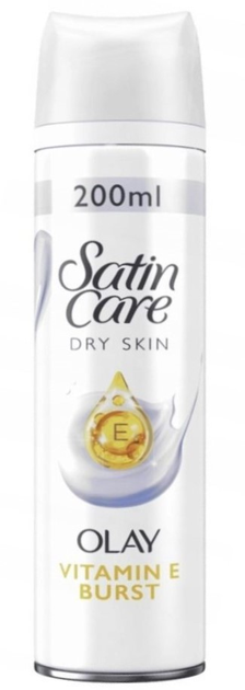 Żel do golenia Gillette Satin Care Dry Skin Olay Vitamin E 200 ml (7702018494071) - obraz 1