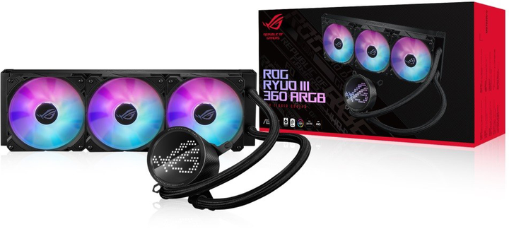 Chłodzenie wodne ASUS ROG RYUO III 360 ARGB (90RC00I1-M0UAY0) - obraz 3