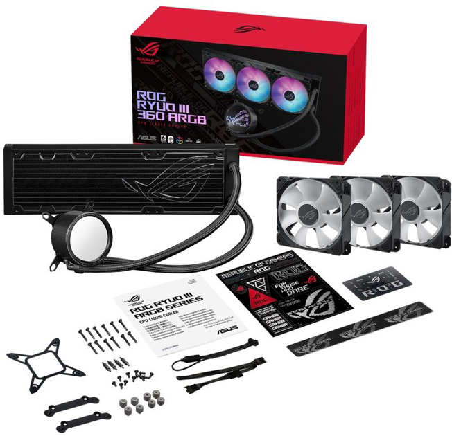 Chłodzenie wodne ASUS ROG RYUO III 360 ARGB (90RC00I1-M0UAY0) - obraz 4