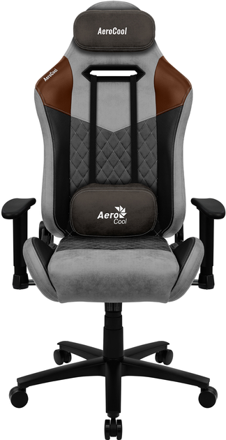 Крісло для геймерів Aerocool DUKE Tan Grey (DUKE_Tan_Grey) - зображення 1