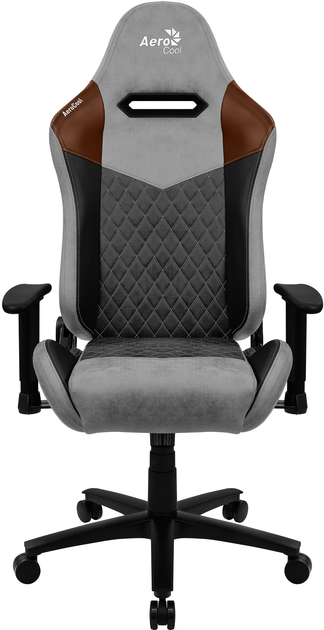 Fotel gamingowy Aerocool DUKE Tan Grey (DUKE_Tan_Grey) - obraz 5