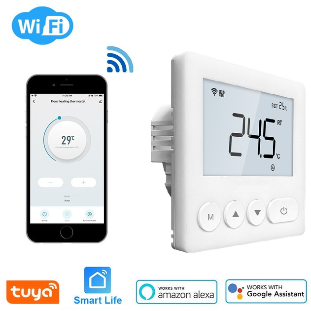 Теплый пол с регулятором 4HEAT MatKit WiFi 6 м² мат под плитку с терморегулятором (4HT.MKWF.60) - изображение 3