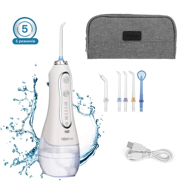 Ирригатор H2ofloss HF-6 white – фото, отзывы, характеристики в интернет ...