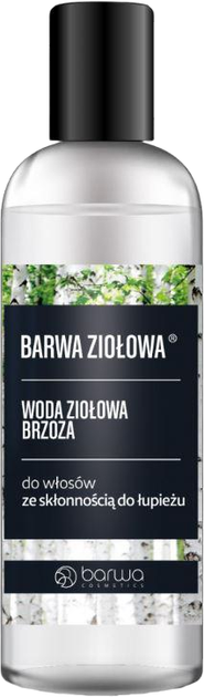 Woda ziolowa Barwa Cosmetics Brzoza do włosów ze skłonnością do łupieżu 95 ml (5902305000141) - obraz 1