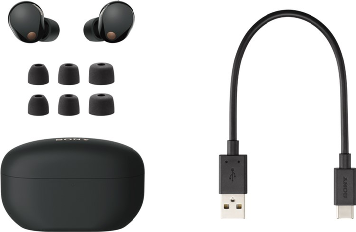 Наушники Sony WF-1000XM5 Black (WF1000XM5B.CE7) купить в