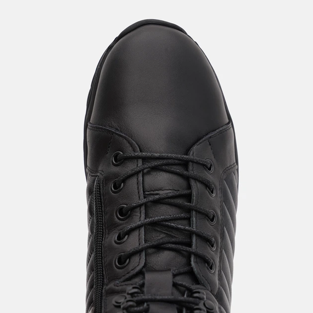 Мужские зимние ботинки кожаные Prime Shoes 908 Black Leather 96-908-39116 41 27 Черные (PS_2000000000749) - изображение 5
