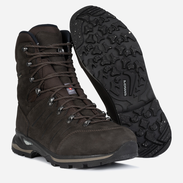 Чоловічі тактичні черевики зимові з Gore-tex LOWA Yukon Ice II GTX 210685/0499 48.5 (13UK) 31.8 см Ebenholz (2000980624904) - зображення 2