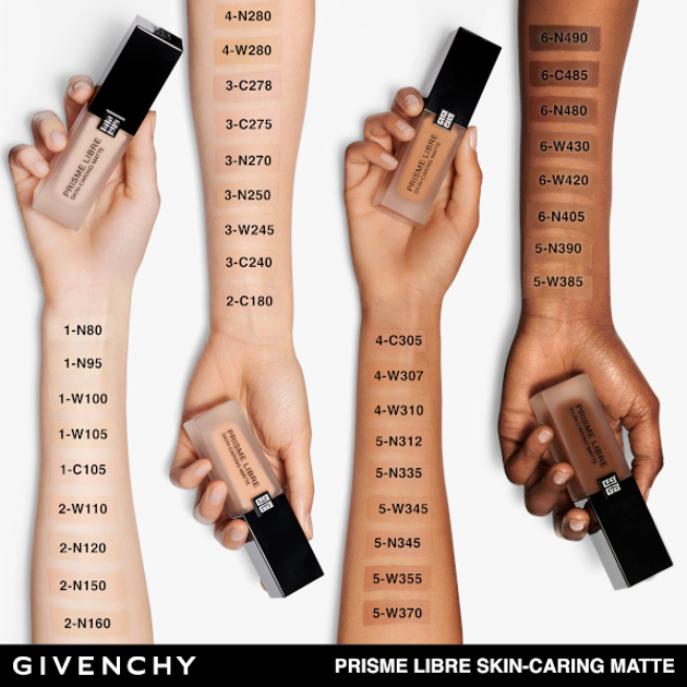 Тональна основа Givenchy Prisme Libre Matte Foundation 4-C305 30 мл (3274872431119) - зображення 2