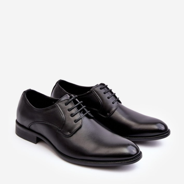 Чоловічі туфлі Harene 42 Чорні (5905677965582) - зображення 2
