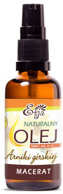 Naturalny olej do ciała Etja Macerat z Arniki górskiej 50 ml (5901138386248) - obraz 2