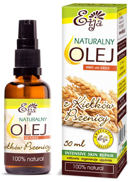 Naturalny olej do ciała Etja z Kiełków Pszenic 50 ml (5908310446592) - obraz 1