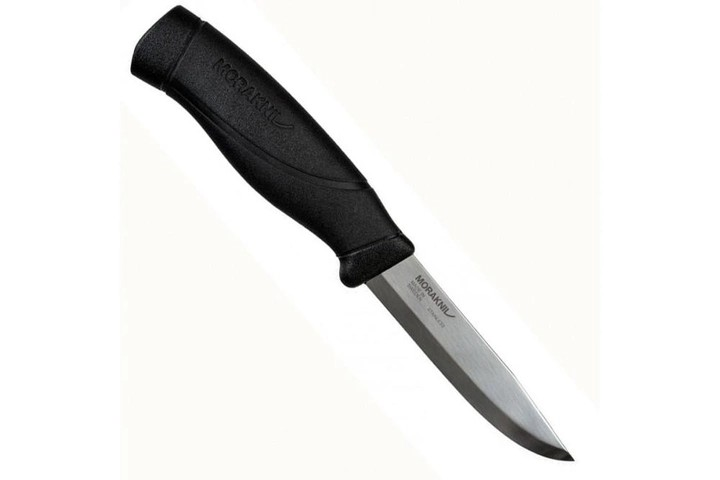 Туристичний ніж з чохлом, нержавіюча сталь Morakniv Companion Heavy Duty Black 13159 - зображення 2