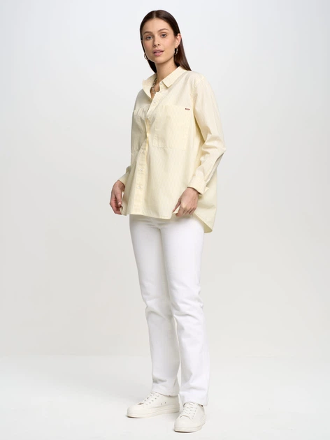 Koszula damska Big Star Kaliana 141734202 XL Żółta (5900714205232) - obraz 4