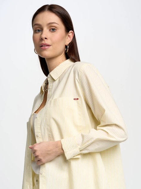 Koszula damska Big Star Kaliana 141734202 XL Żółta (5900714205232) - obraz 6