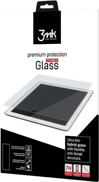 Szkło Hybrydowe 3MK FlexibleGlass do Samsung Galaxy Tab 2 (5901571172446) - obraz 1