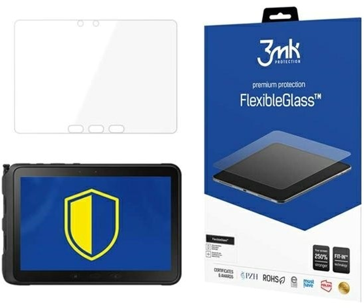 Szkło Hybrydowe 3MK FlexibleGlass Samsung Galaxy Tab Active 4 Pro do 11" (5903108491501) - obraz 1
