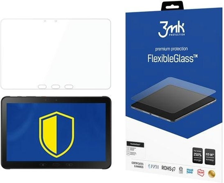 Гібридне скло для 3MK FlexibleGlass Samsung Galaxy Tab Active Pro 2019 (5903108412469) - зображення 1