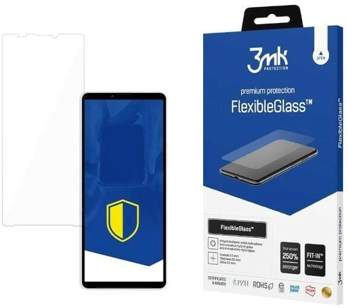 Гібридне скло для 3MK FlexibleGlass Sony Xperia 10 V (5903108520553) - зображення 1