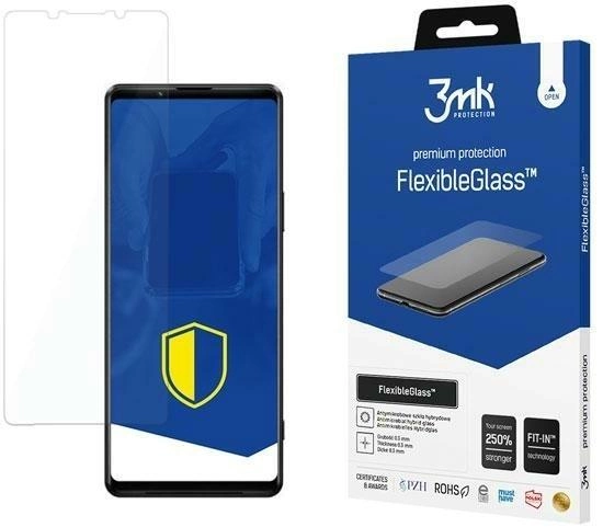 Гібридне скло для 3MK FlexibleGlass Sony Xperia 1 (5903108148986) - зображення 1