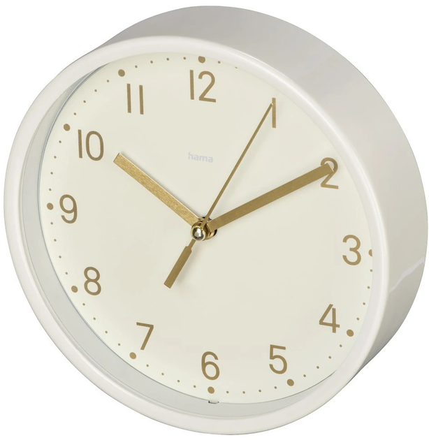 Настільний годинник Hama Golden White - зображення 2