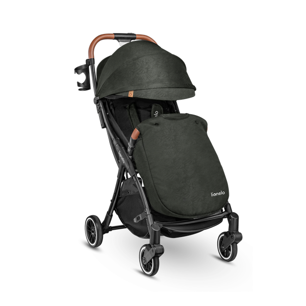 Прогулочная коляска Lionelo JULIE ONE TROPICAL GREEN - Фото 3 Прогулочная коляска Lionelo JULIE ONE TROPICAL GREEN - изображение 3