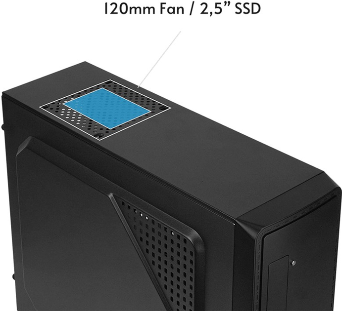 Корпус Chieftec UNI Black (UC-03B-OP) - зображення 11