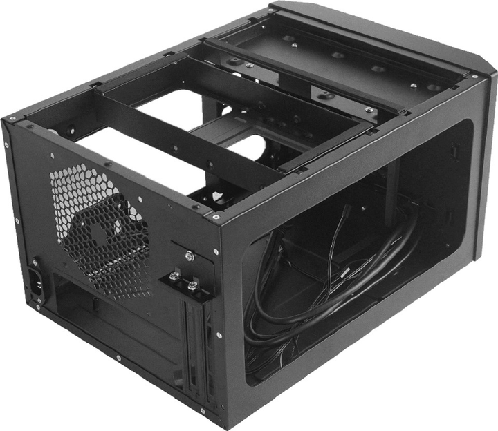 Obudowa Chieftec PRO Cube Mini Black (CN-01B-OP) - obraz 7
