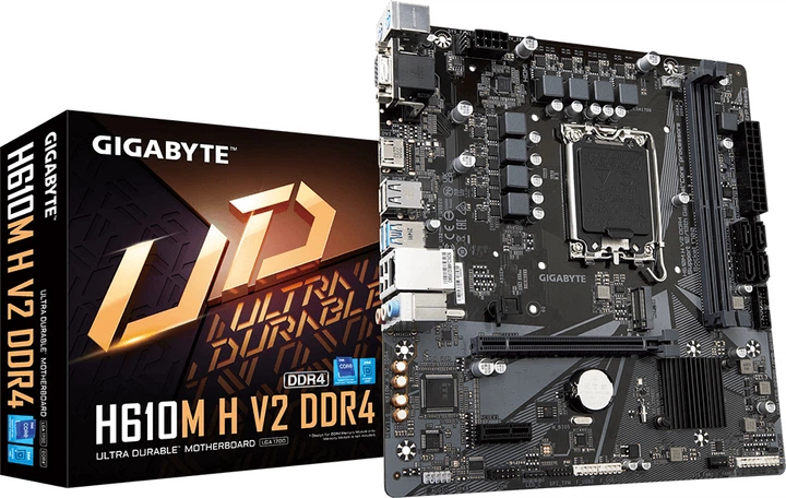 Материнська плата Gigabyte H610M H V2 DDR4 (s1700, Intel H610, PCI-Ex16) - зображення 5