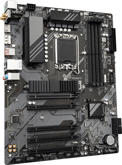 Материнська плата Gigabyte B760 DS3H AX (s1700, Intel B760, PCI-Ex16) - зображення 2