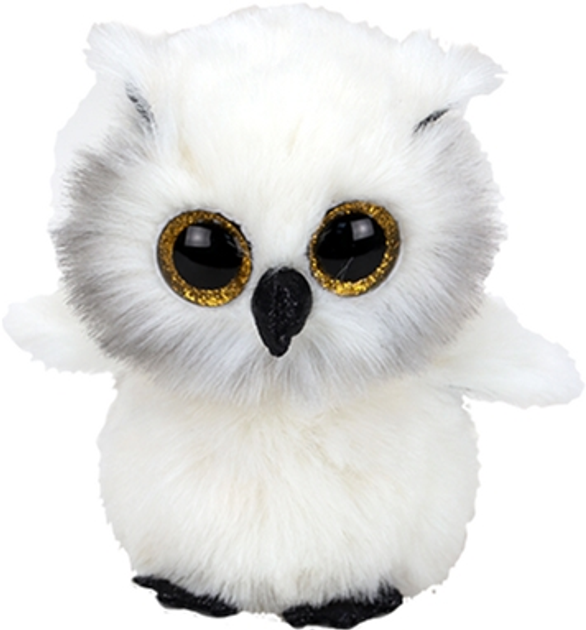 Zabawka miękka TY Beanie Boo's Sowa śnieżna "Austin" 25 cm (008421364800) - obraz 1