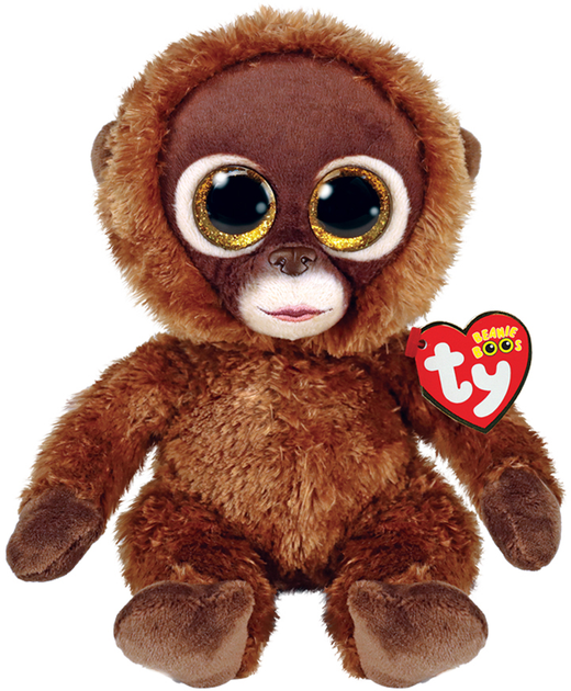 Zabawka miękka TY Squish-a-boos Małpa Monkey 15 cm (36391) (008421363919) - obraz 1