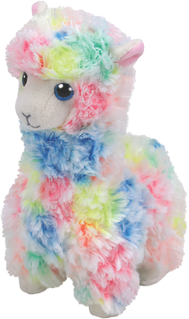 М'яка іграшка TY Beanie Babies Різнобарвна лама Lola 15 см (41217) (008421412174) - зображення 1