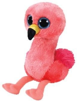 Zabawka miękka TY Beanie Boo's Flamingo Gilda 15 cm (36848) (008421368488) - obraz 1