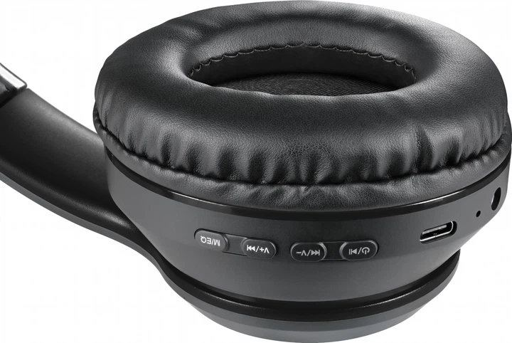 Słuchawki Defender FreeMotion B571 Black LED Bluetooth (4745090822472) - obraz 7