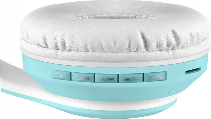 Навушники Defender FreeMotion B585 Green LED Bluetooth Green (4745090822489) - зображення 7