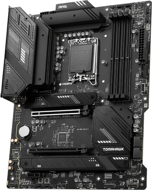 Материнская плата MSI MAG B760 Tomahawk Wi-Fi (s1700, Intel B760, PCI-Ex16) - изображение 3