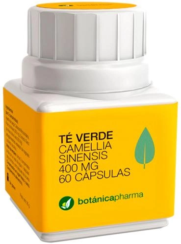 Дієтична добавка BotanicaPharma Green Tea 400 мг 60 капсул (8435045200122) - зображення 1