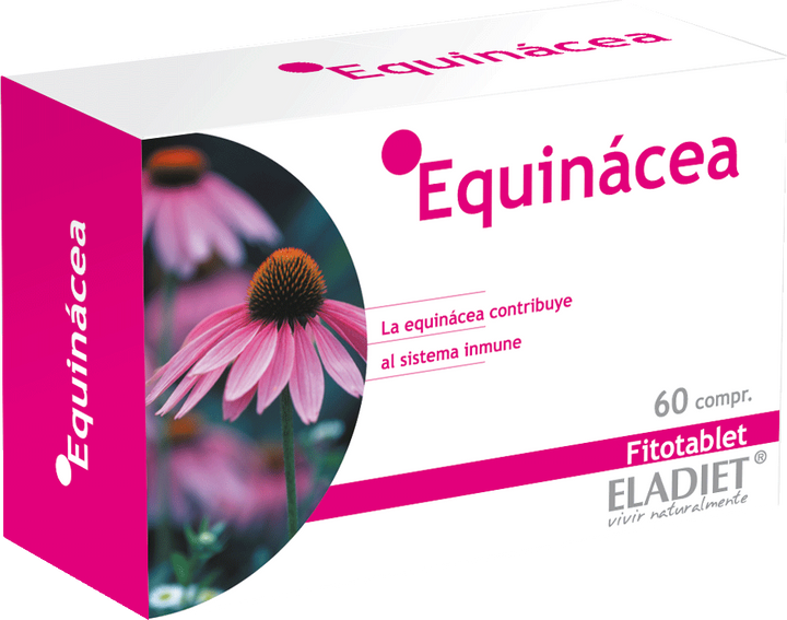 Дієтична добавка Eladiet Equinacea Fitotablet 60 таблеток (8420101010746) - зображення 1