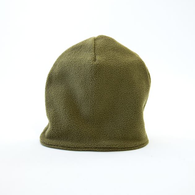 Зимняя флисовая шапка, теплая тактическая однотонная армейская шапка OSPORT (ty-0042) Хаки - изображение 2
