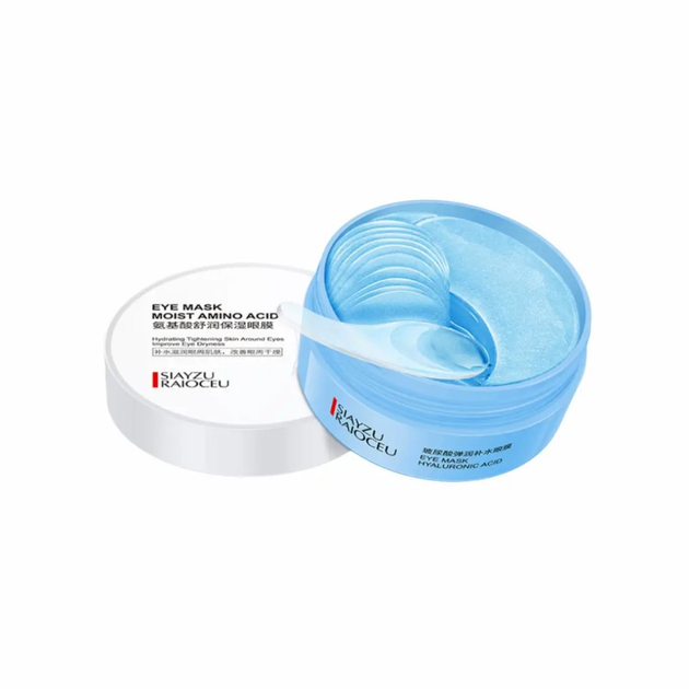 Гидрогелевые патчи под глаза Siayzu Raioceu Hyaluronic Acids, 60 шт от ...