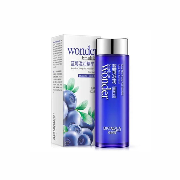 Эмульсия для лица с экстрактом черники Bioaqua Wonder Emulsion, 120 мл ...