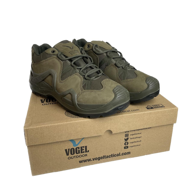 Тактичні кросівки Vogel олива, топ якість Туреччина 43 розмір - зображення 1