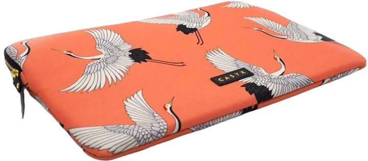 Etui na laptop Casyx dla MacBook 13/14" Coral Cranes (SLVS-000006) - obraz 1