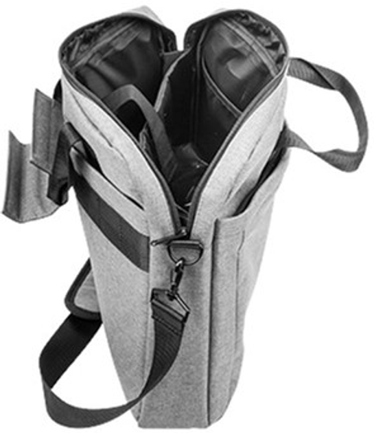 Сумка для ноутбука Natec Mustela 15.6" Grey (NTO-0766) - зображення 3