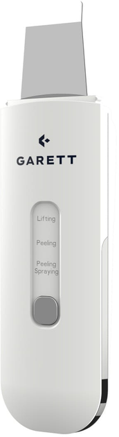 Апарат для кавітаційного пілінгу Garett Beauty Breeze Scrub White - зображення 1