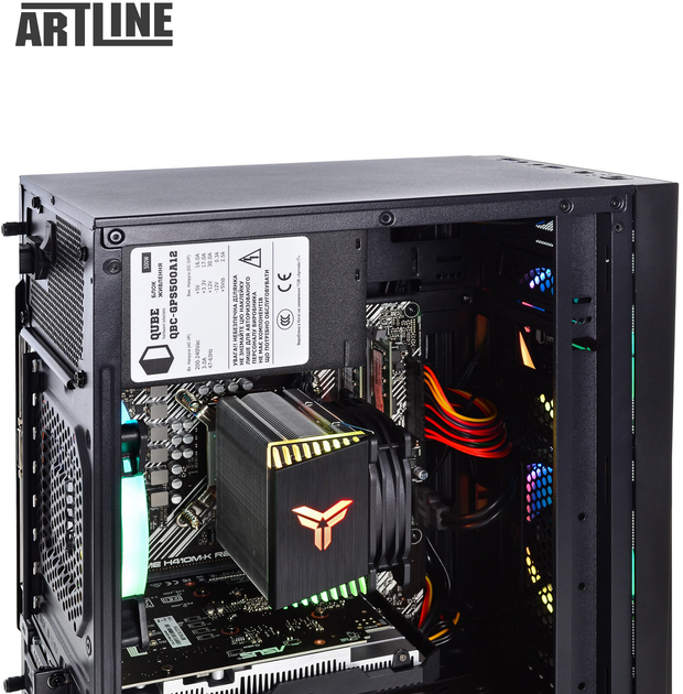 Компьютер ARTLINE Gaming X47 (X47v45) AMD Ryzen 5 5500 / 16ГБ DDR4 / HDD 1ТБ + SSD 480ГБ / nVidia GeForce RTX 3060 12 ГБ - изображение 12