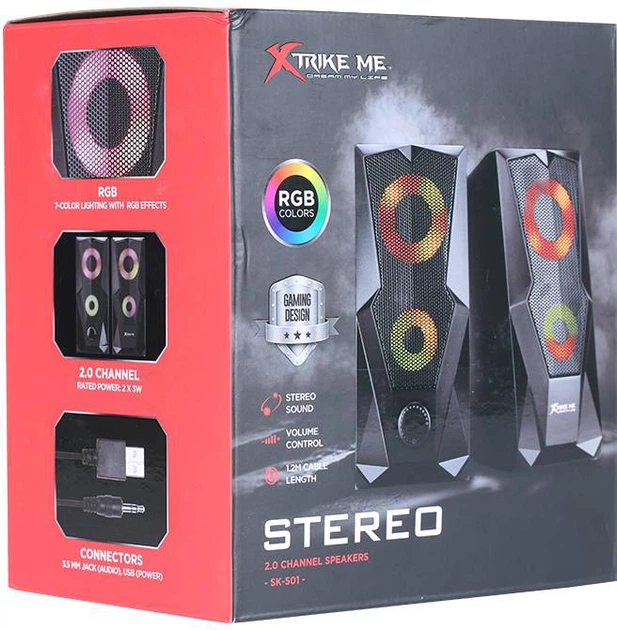 Акустическая система XTRIKE ME SK-501 RGB - изображение 4