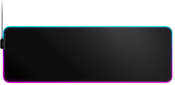 Podkładka gamingowa SteelSeries QcK Prism RGB XL Black (5707119036818) - obraz 1