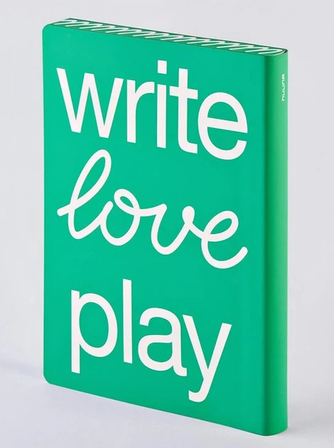 Блокнот Nuuna Graphic Write Love Play 16,5 х 22 см в крапку - Фото 2 Блокнот Nuuna Graphic Write Love Play 16,5 х 22 см в крапку - изображение 2