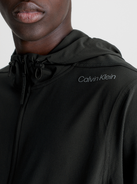 Kurtka wiatrówka męska Calvin Klein 00GMS3O502-BAE 2XL Czarna (8720107264106) - obraz 4